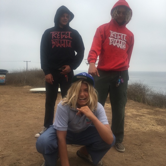 Rebel Buddha black hoodie - Picture 5 of 5